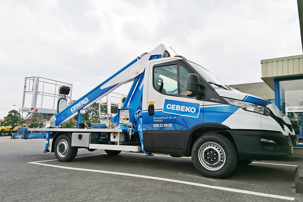 CEBEKO | Verhuur | Hoogwerkers | Hoogwerker Rijbewijs B - 16m